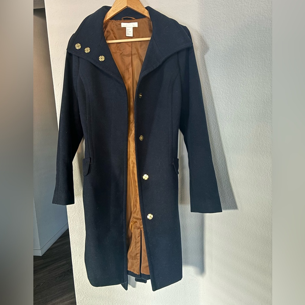 H&M Navy Pea Coat